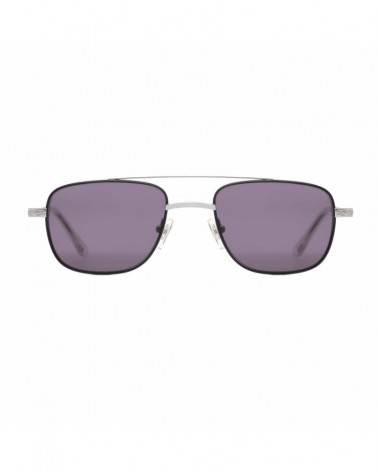 Lunette de Soleil Roach Silver - Black Face