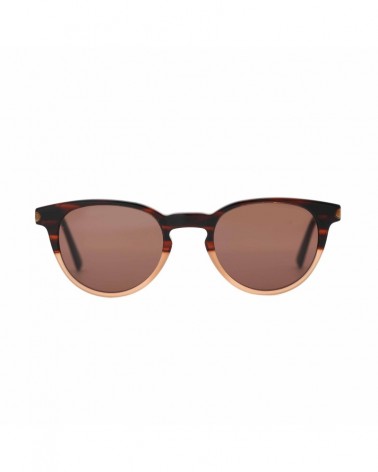 Lunette de Soleil Alose Brown Demi - Brown Face