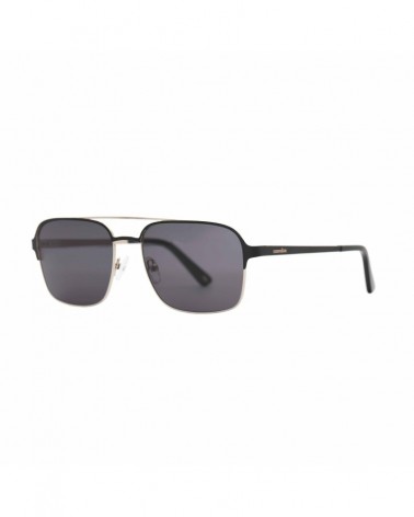 Lunette de Soleil MNK-T-22 Silver Black 45