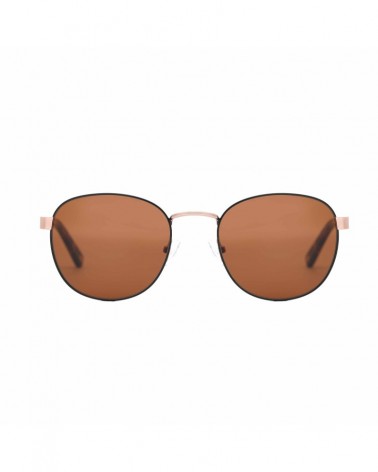 Lunette de Soleil MNK-T-25 Pink Gold Black Face