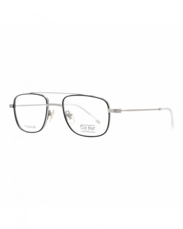 Monture de Lunette  Roach Silver - Black 45