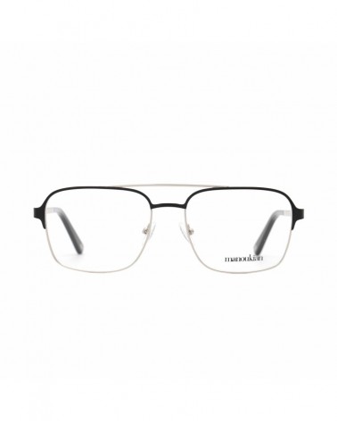 Monture de Lunette  MNK-T-22 Silver Black Face