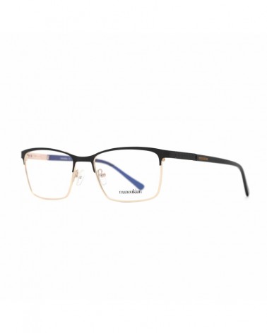 Monture de Lunette  MNK-W-12 M.Black/S.Gold 45