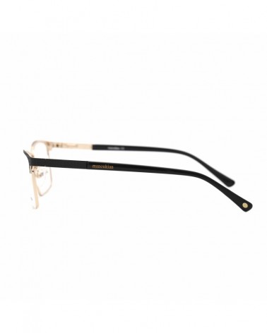 Monture de Lunette MNK-W-12 M.Black/S.GoldCoté