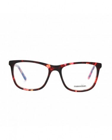 Monture de Lunette  MNK-W-14 Red Pattern/Red Lamination Face