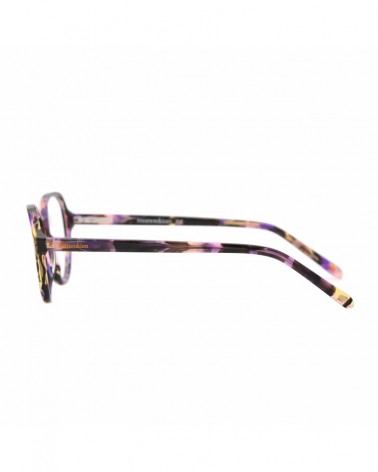 Monture de Lunette MNK-W-19 Purple DemiCoté