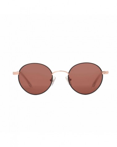 Lunette de Soleil Mako Rosegold - Black Face