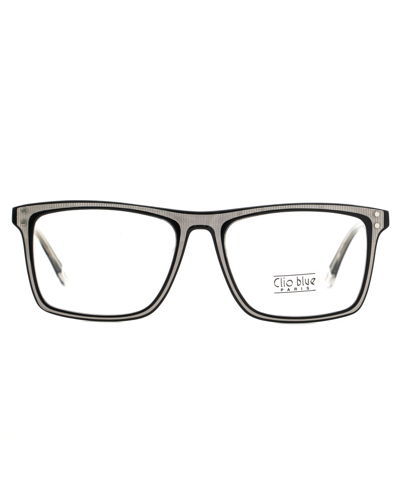 Monture de Lunette  Shark Black Silver Face